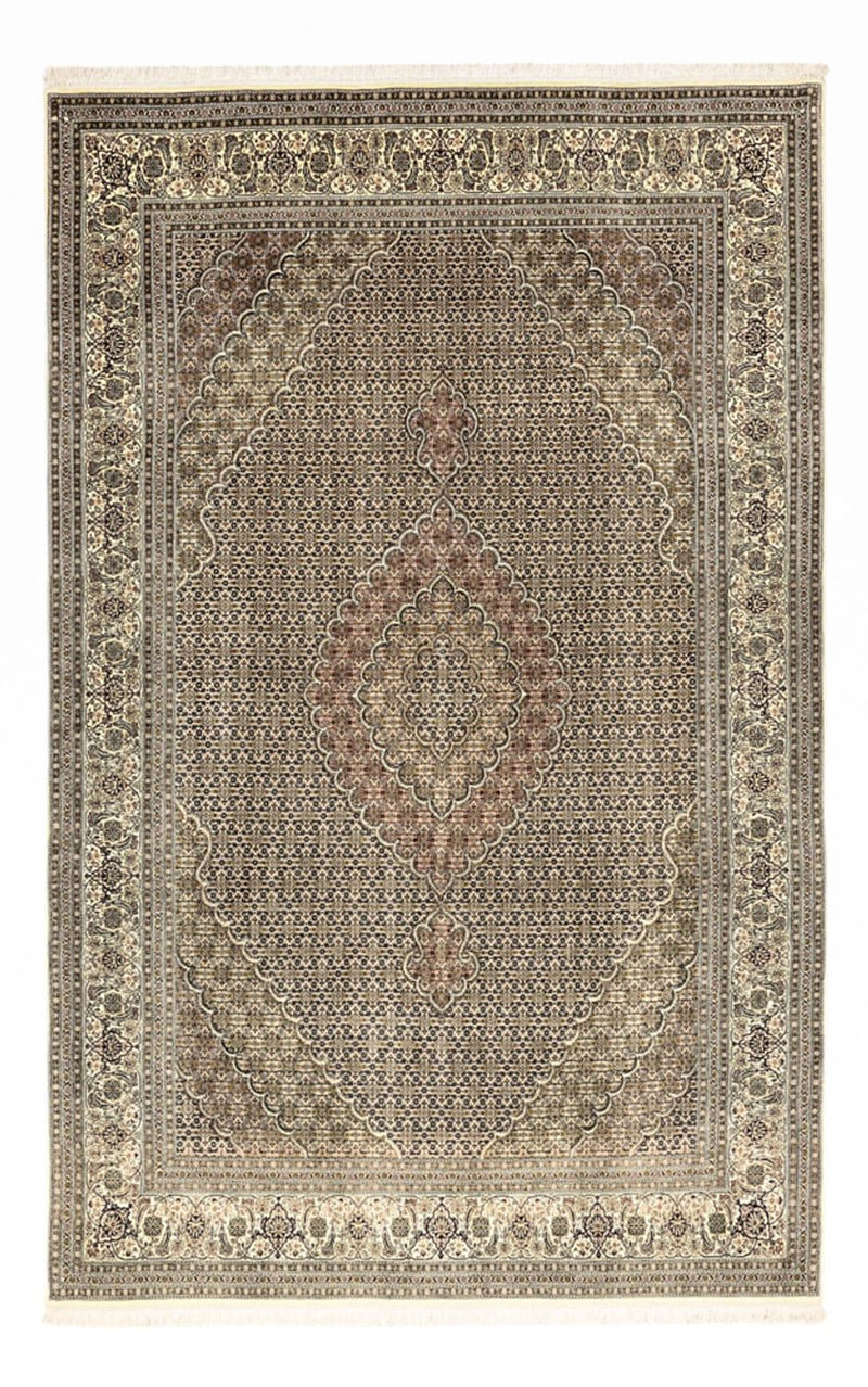 Alfombra Persa - Tabriz - Real - Real - 309 x 199 cm - plata