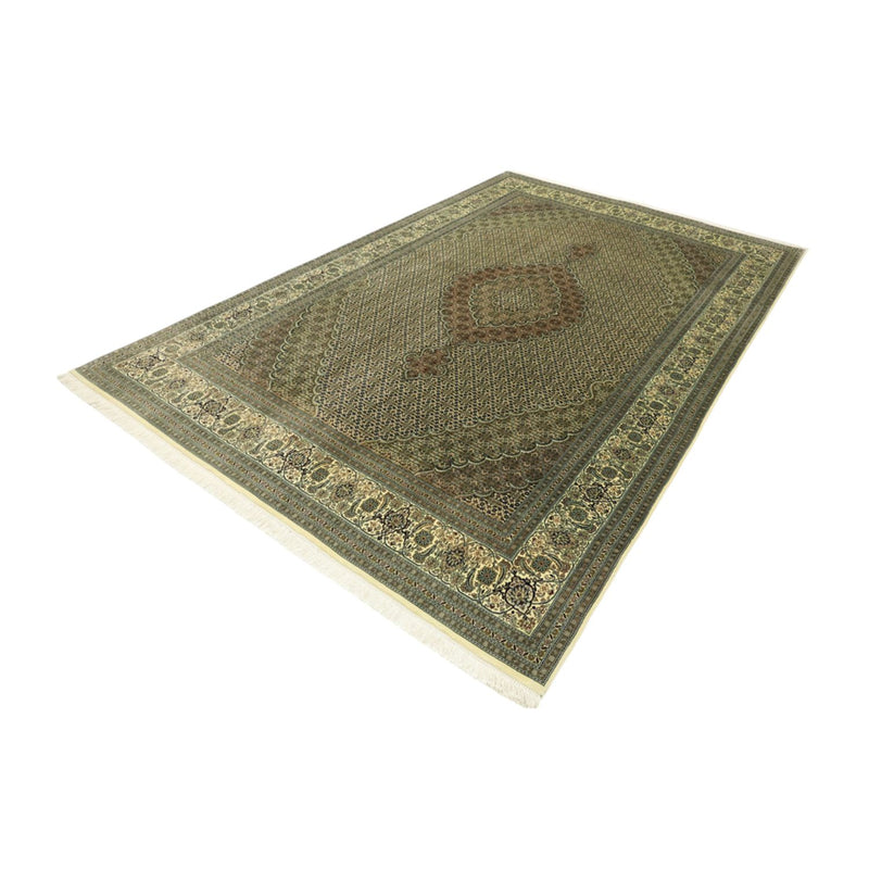 Alfombra Persa - Tabriz - Real - Real - 309 x 199 cm - plata