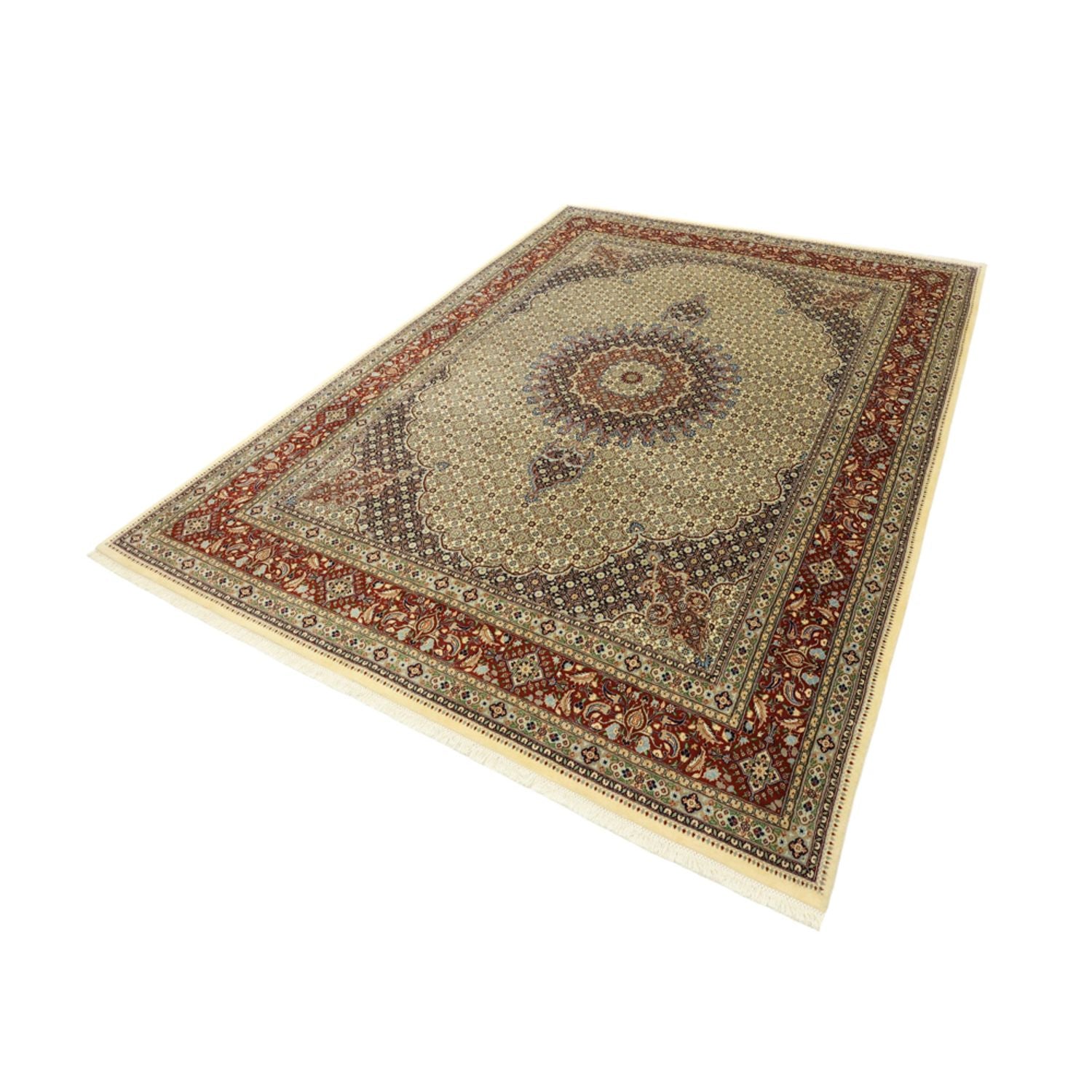 Alfombra persa - Clásica - 342 x 242 cm - arena