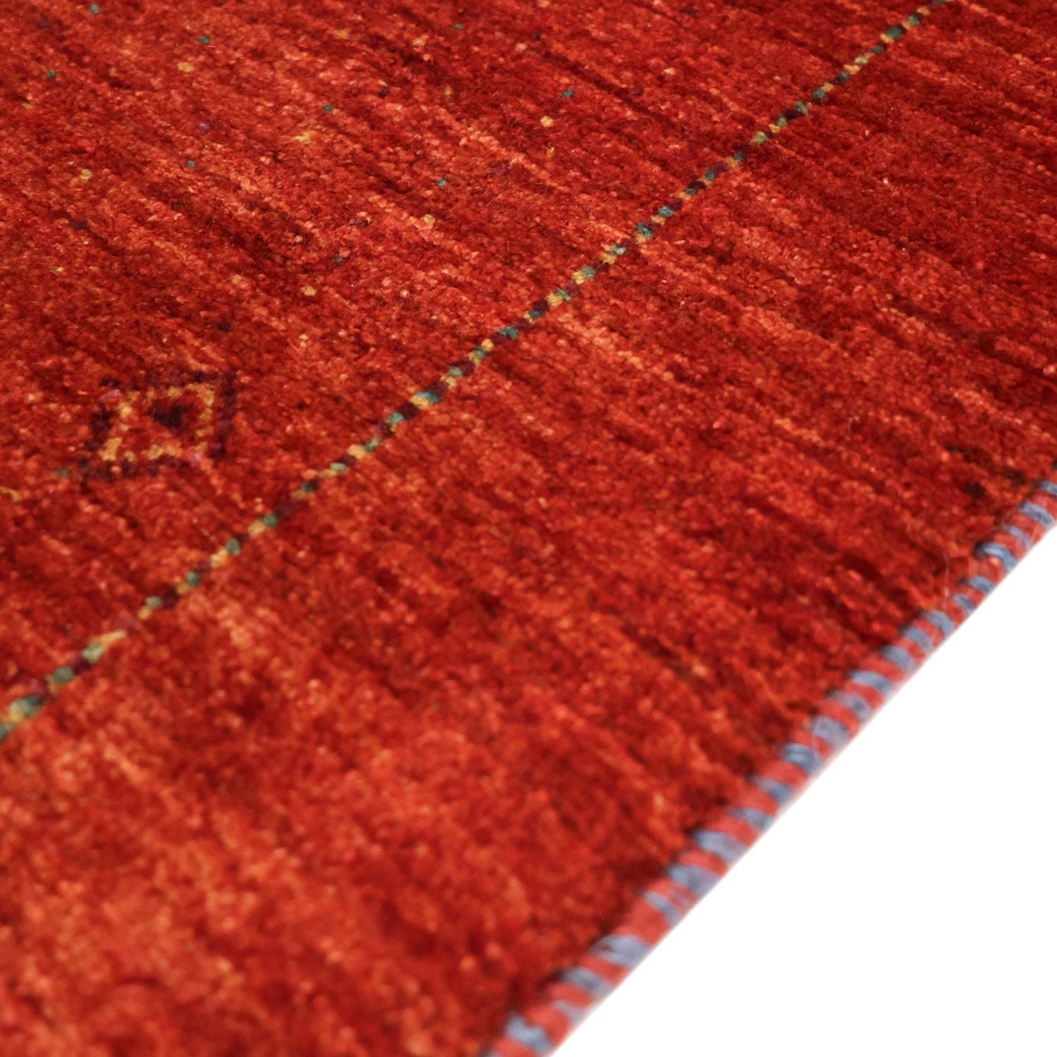 Alfombra Gabbeh - Persa Kashkuli - 129 x 80 cm - rojo