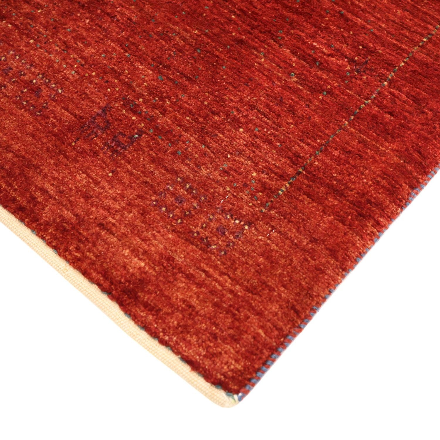 Alfombra Gabbeh - Persa Kashkuli - 129 x 80 cm - rojo