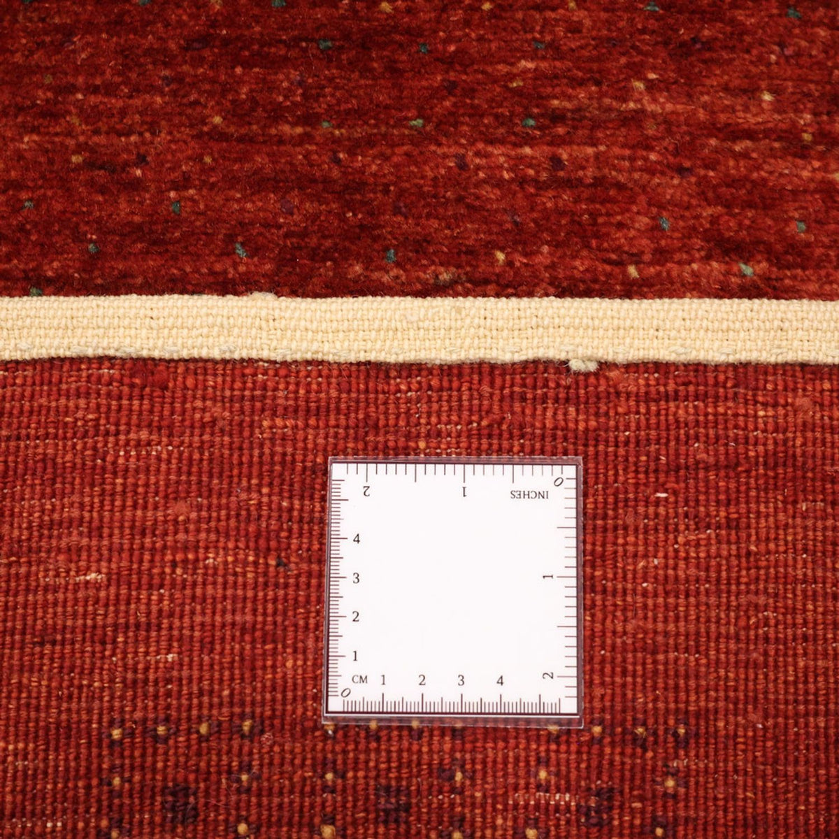 Alfombra Gabbeh - Persa Kashkuli - 129 x 80 cm - rojo