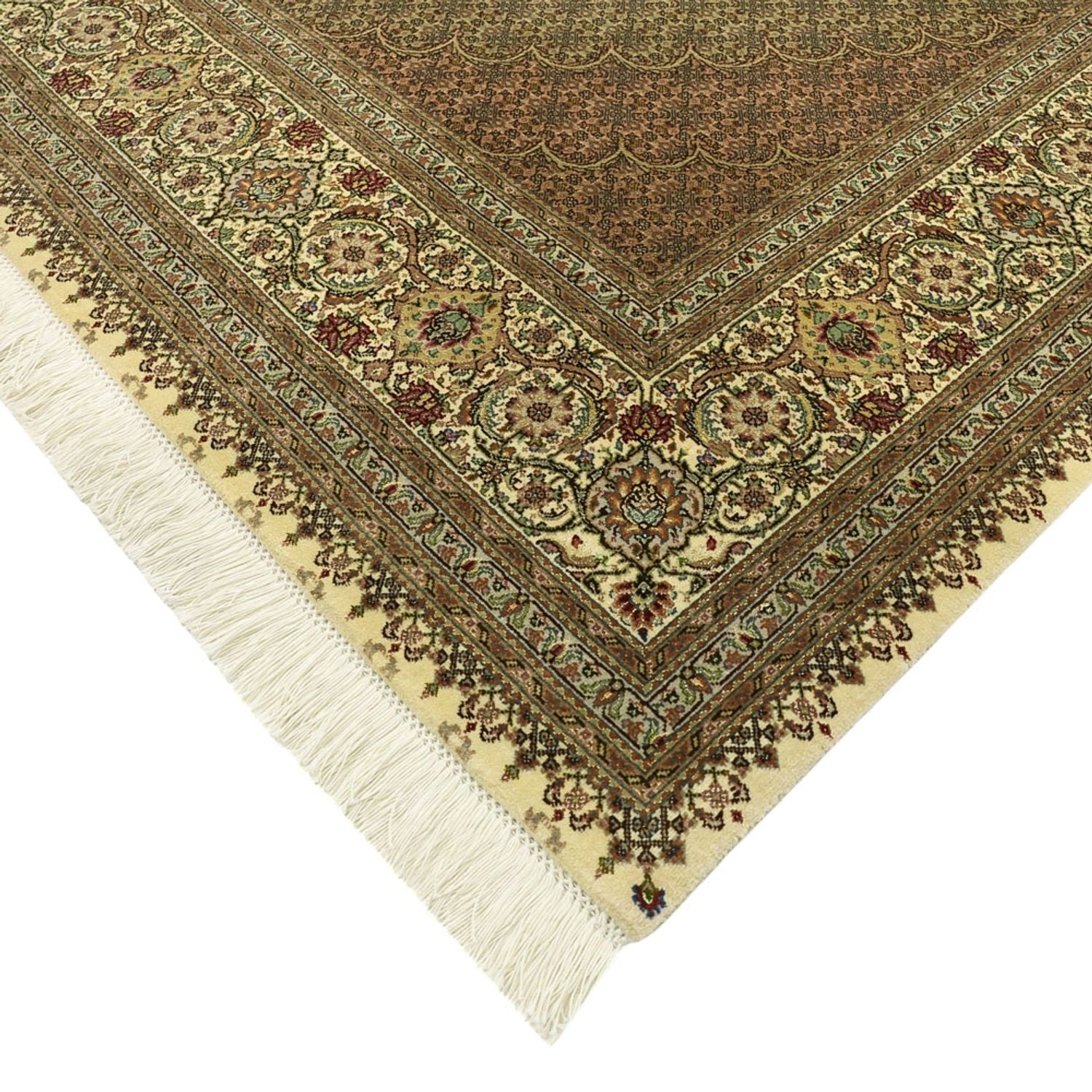 Alfombra Persa - Tabriz - Real - Real - 305 x 200 cm - arena