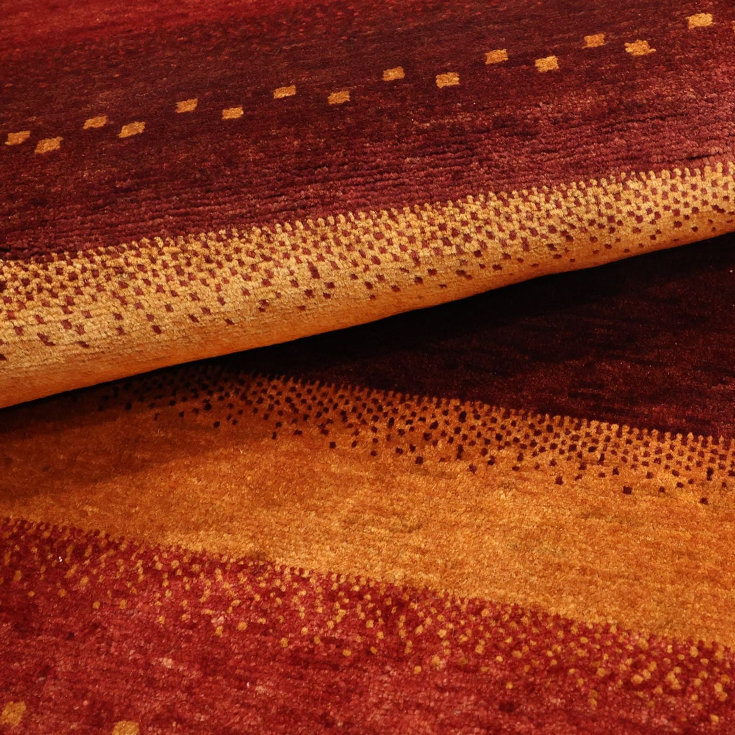 Alfombra Gabbeh - Persa Kashkuli - 118 x 98 cm - multicolor