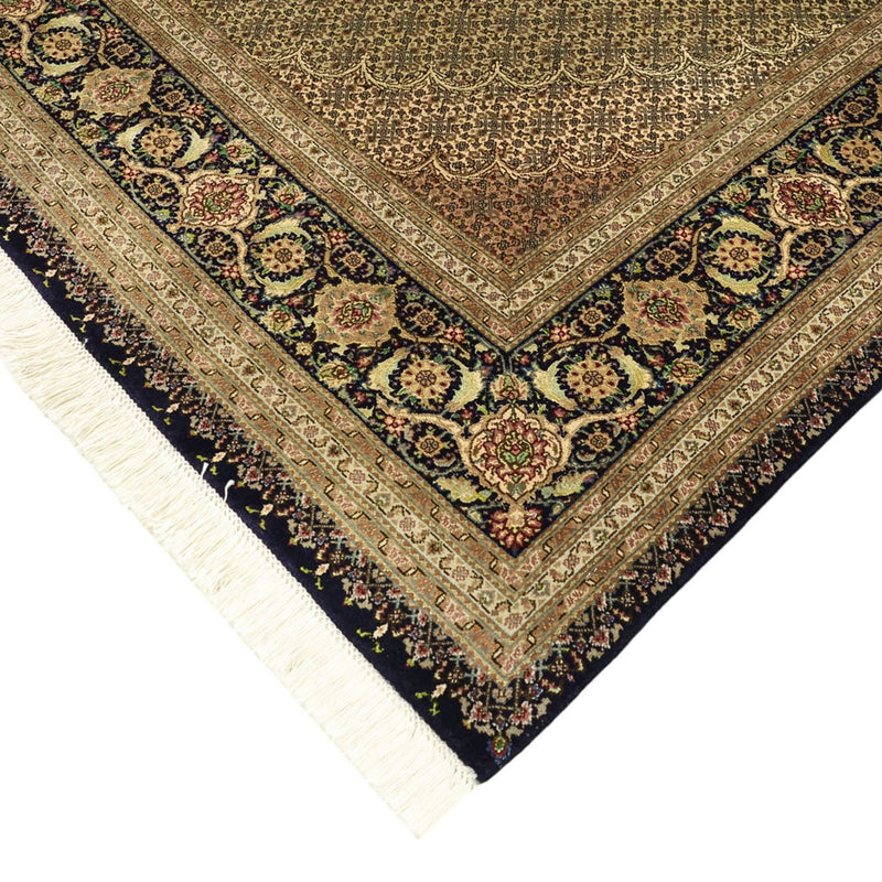 Alfombra Persa - Tabriz - Real - Real - 309 x 199 cm - beige oscuro