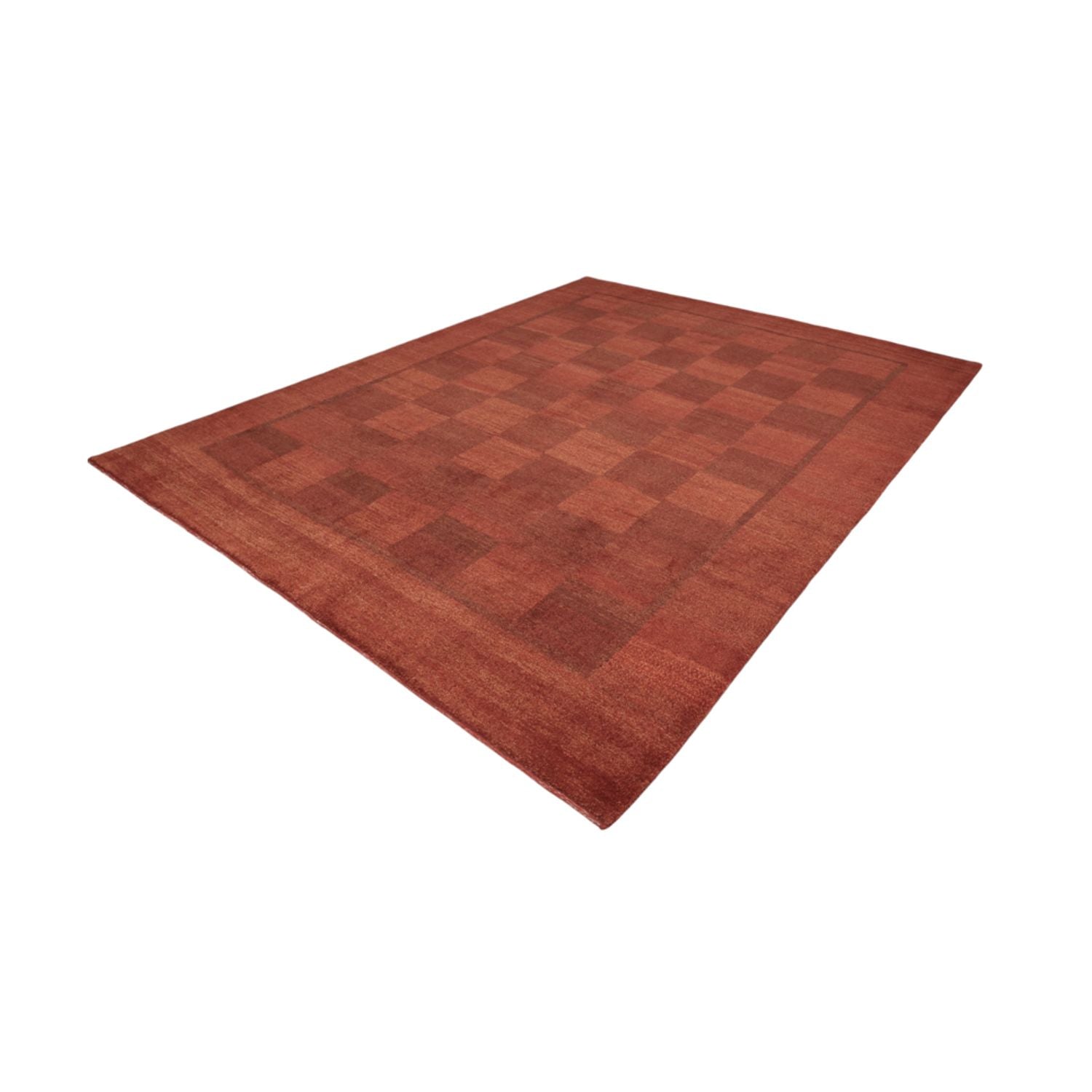 Alfombra Gabbeh - Persa - 327 x 259 cm - rojo oscuro