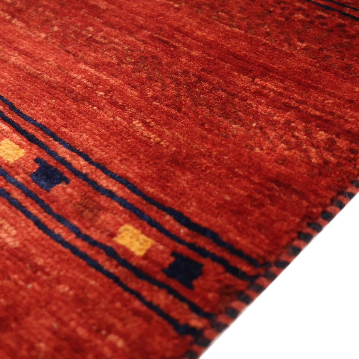 Alfombra Gabbeh - Persa Kashkuli - 129 x 103 cm - multicolor