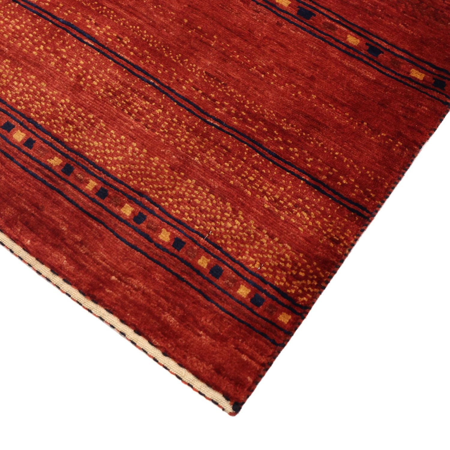 Alfombra Gabbeh - Persa Kashkuli - 129 x 103 cm - multicolor