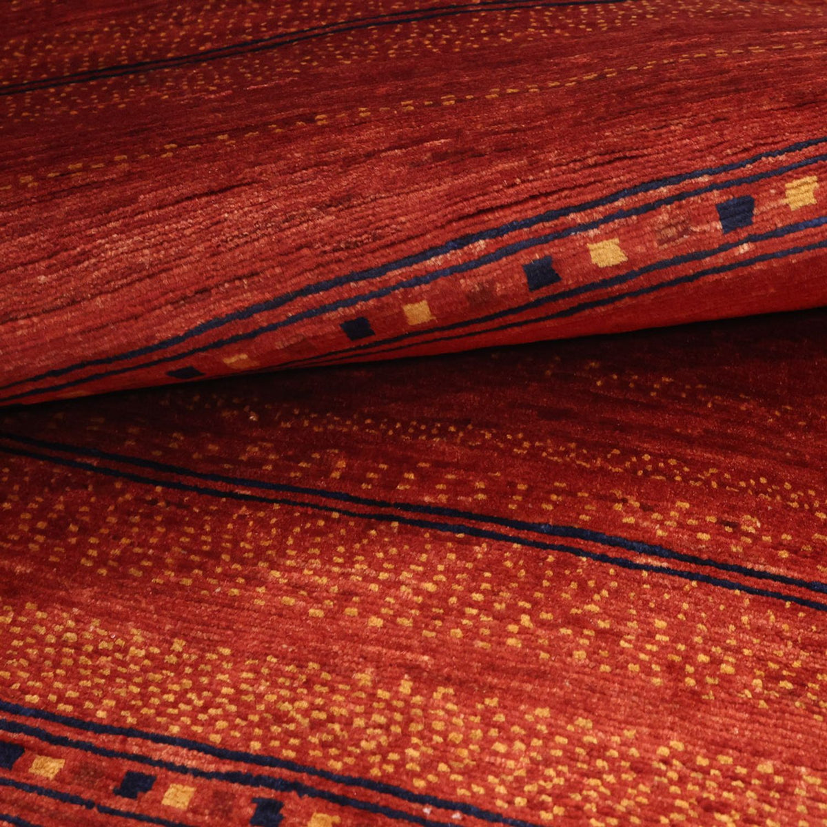 Alfombra Gabbeh - Persa Kashkuli - 129 x 103 cm - multicolor