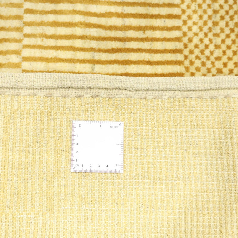 Alfombra Gabbeh - Loribaft Persa - Real - 324 x 250 cm - beige claro