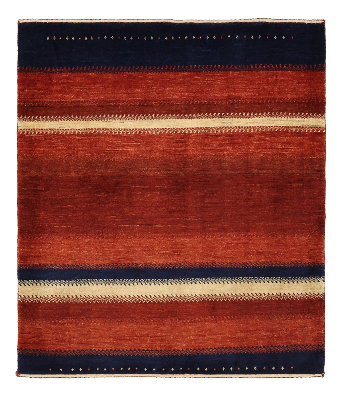 Alfombra Gabbeh - Persa Kashkuli - 109 x 96 cm - multicolor