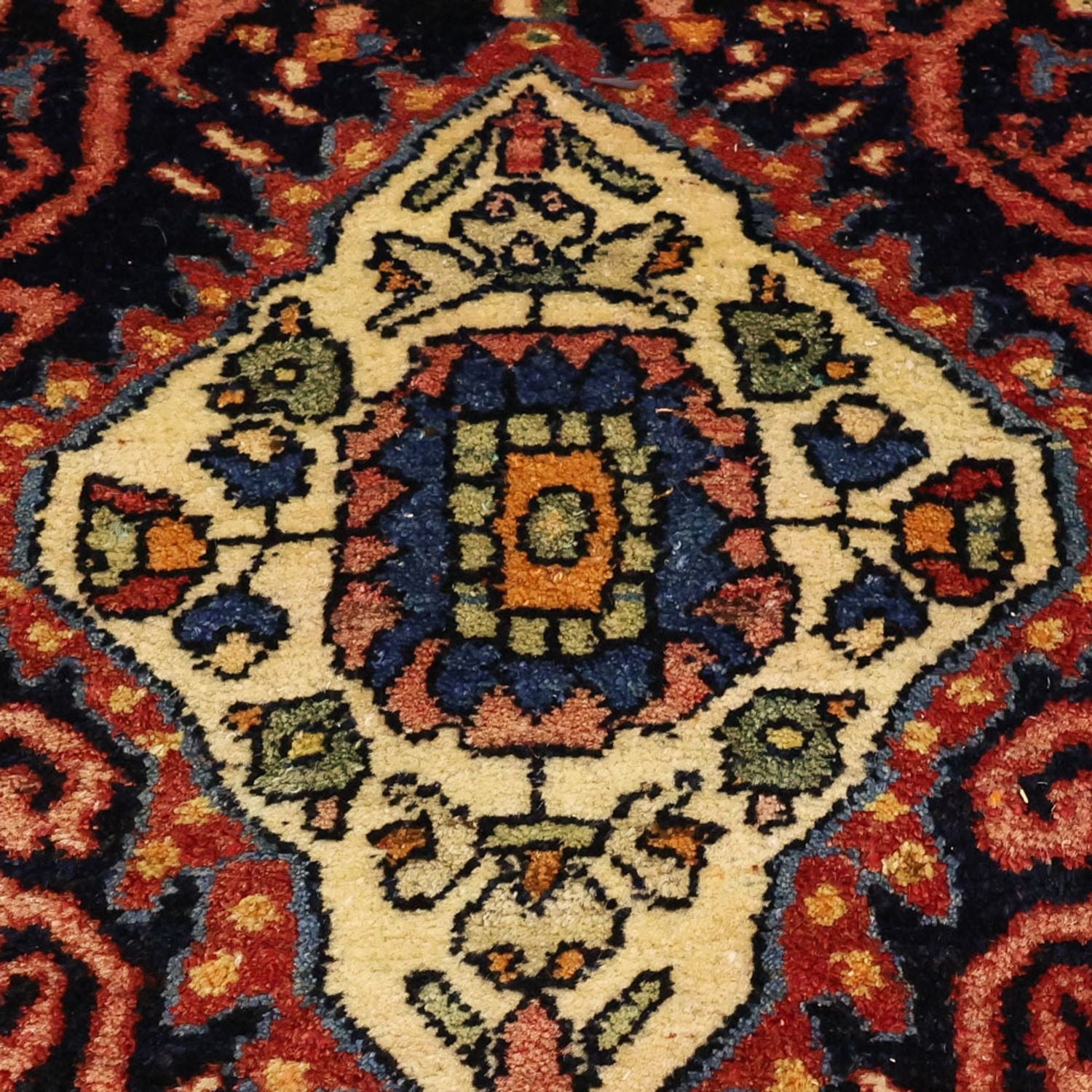 Alfombra persa - Nómada - 260 x 135 cm - terracota