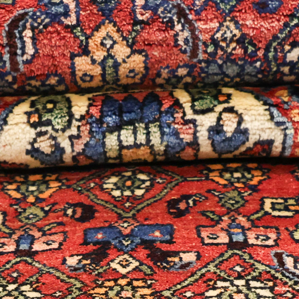 Alfombra persa - Nómada - 260 x 135 cm - terracota