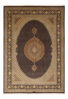 Alfombra Persa - Tabriz - Real - Real - 350 x 249 cm - marrón oscuro
