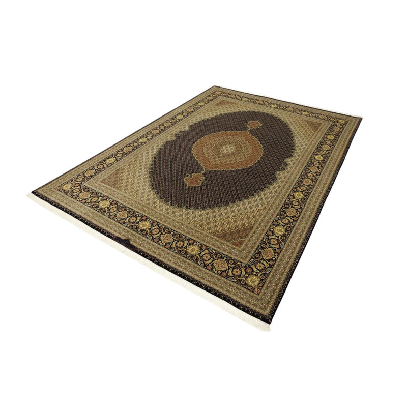 Alfombra Persa - Tabriz - Real - Real - 350 x 249 cm - marrón oscuro