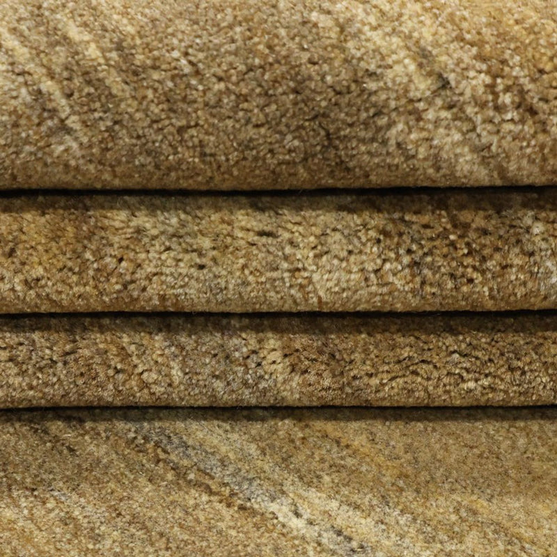 Alfombra Gabbeh - Loribaft Persa - 250 x 202 cm - beige oscuro