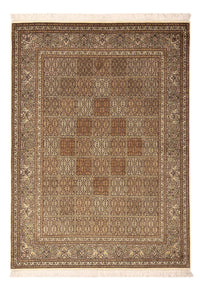 Alfombra Persa - Tabriz - Real - Real - 207 x 151 cm - beige oscuro