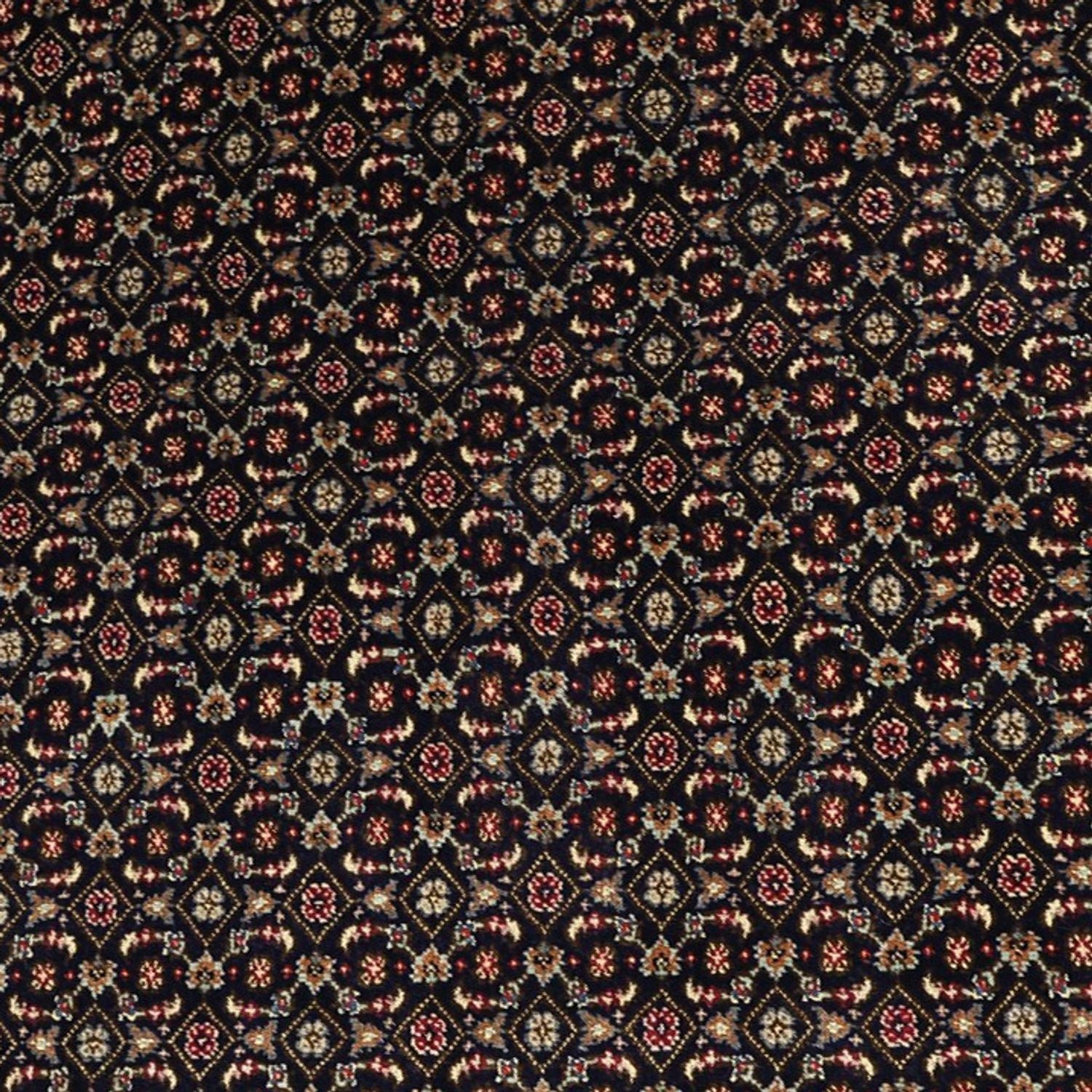 Alfombra Persa - Tabriz - Real - Real - 194 x 153 cm - beige oscuro
