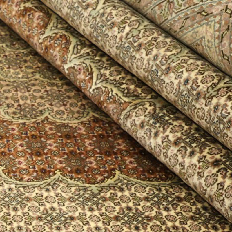 Alfombra Persa - Tabriz - Real - Real - 357 x 248 cm - beige claro