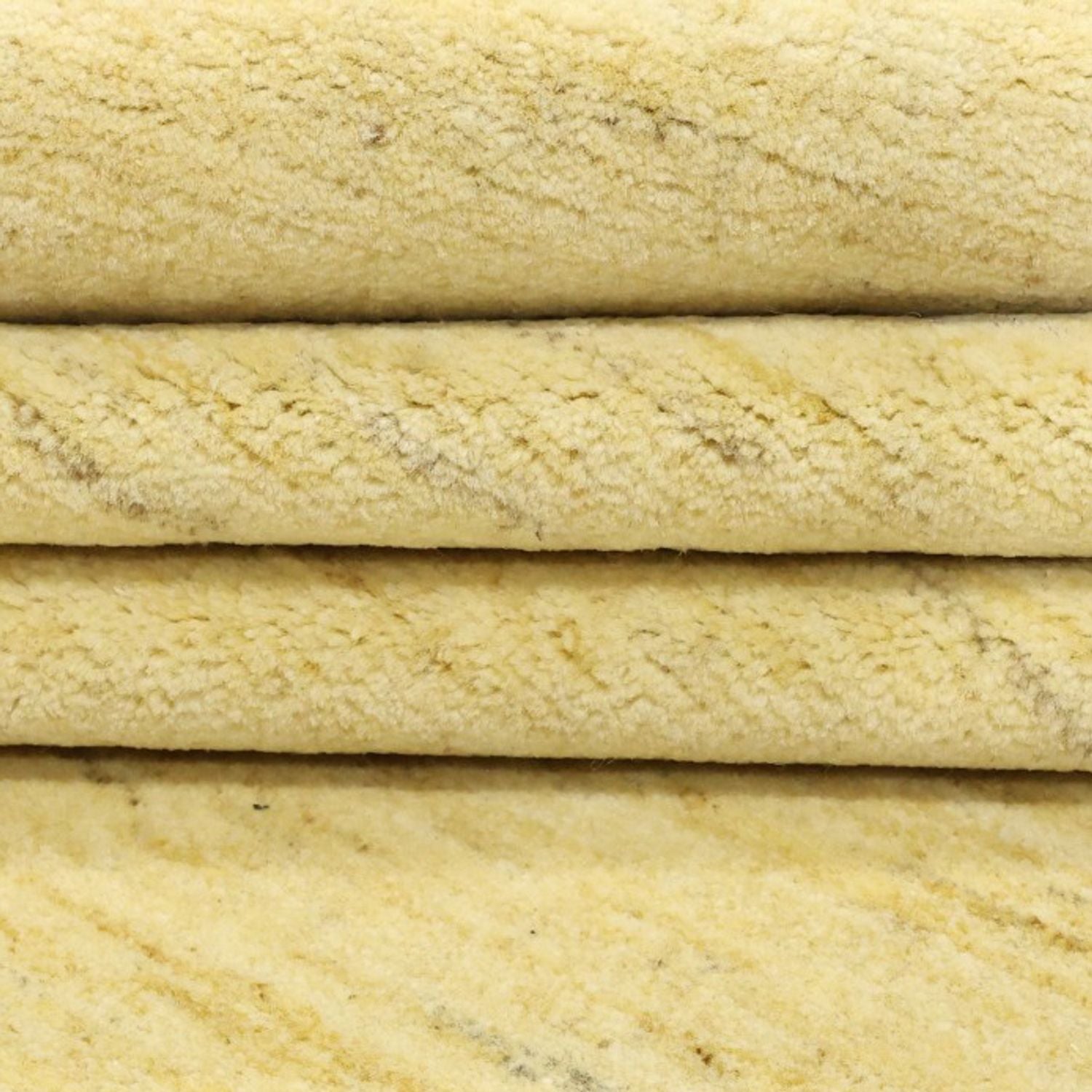 Alfombra Gabbeh - Loribaft Persa - 286 x 202 cm - beige claro