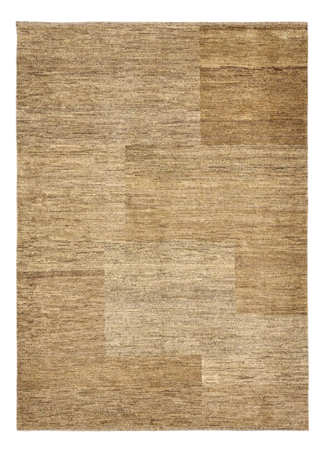 Alfombra Gabbeh - Loribaft Persa - 226 x 164 cm - beige oscuro