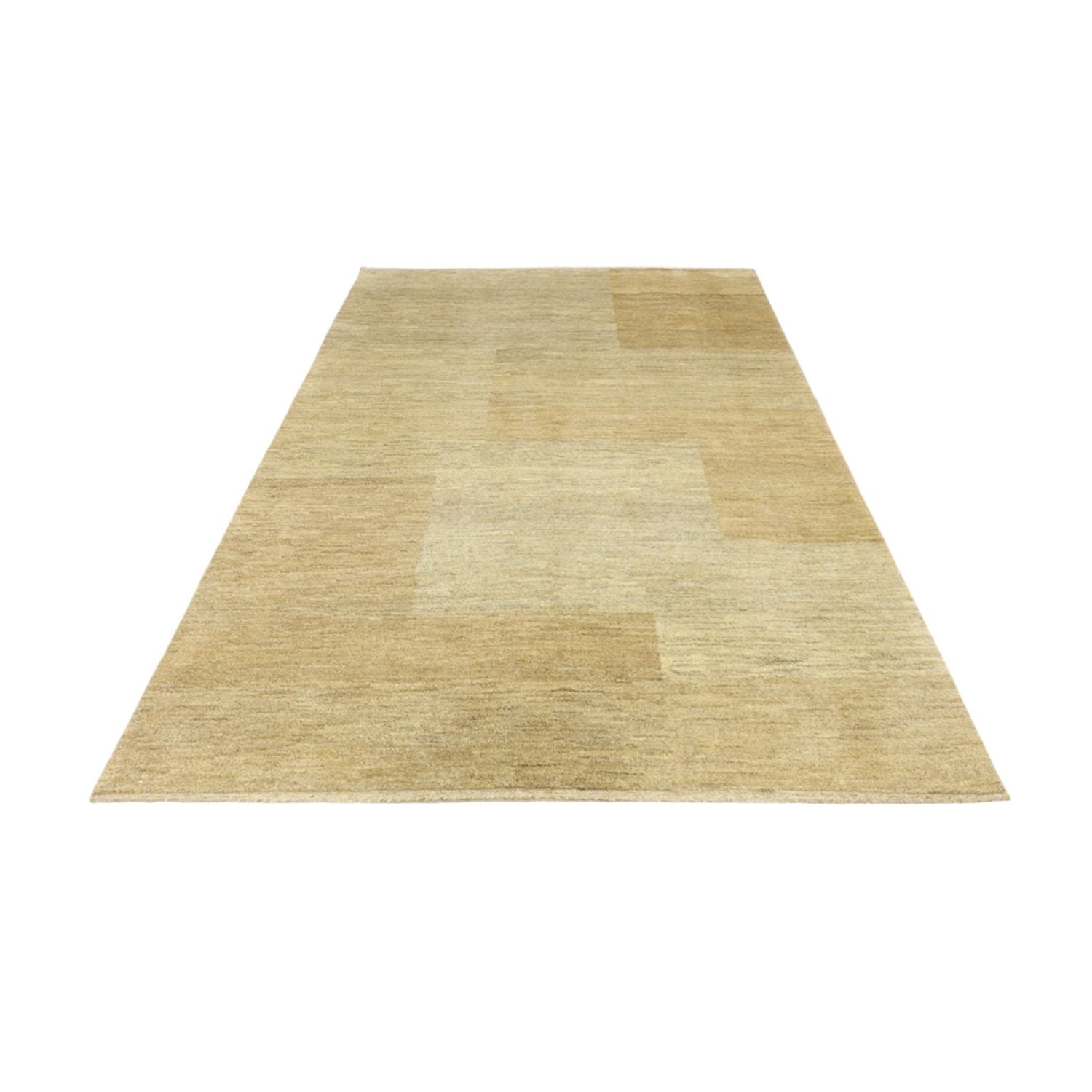 Alfombra Gabbeh - Loribaft Persa - 226 x 164 cm - beige oscuro
