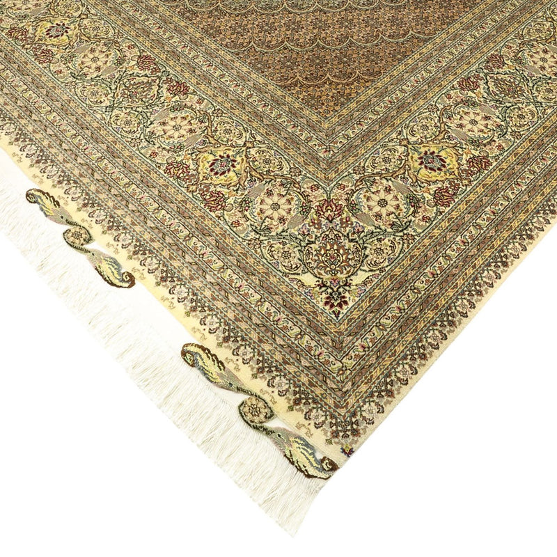Alfombra Persa - Tabriz - Real - Real - 351 x 250 cm - beige oscuro