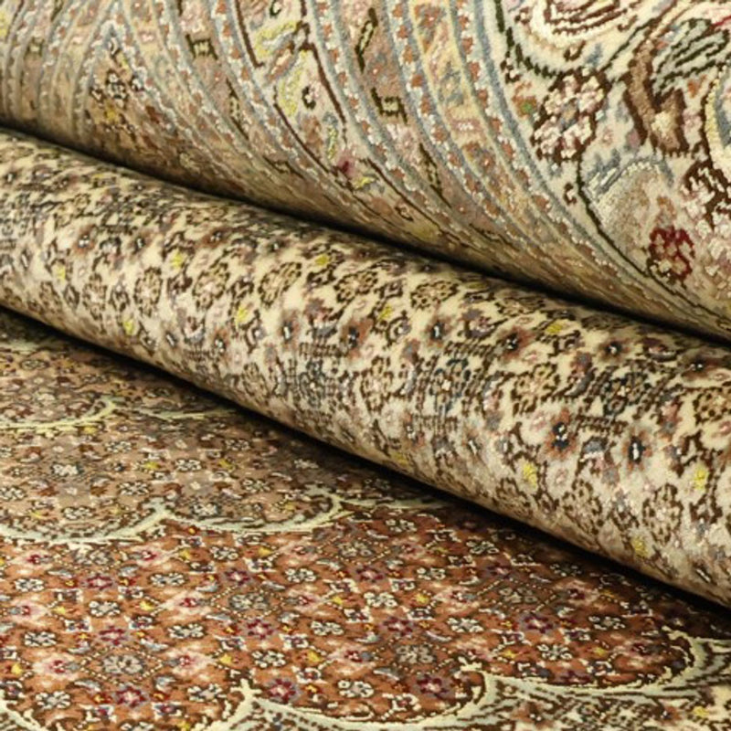 Alfombra Persa - Tabriz - Real - Real - 351 x 250 cm - beige oscuro