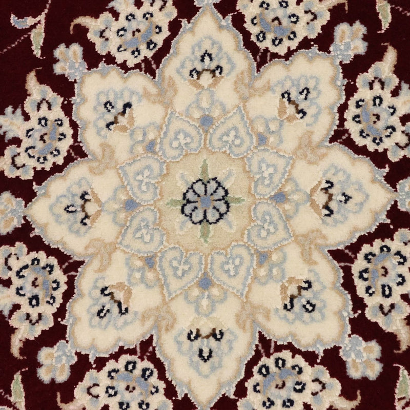 Alfombra Persa - Nain - Real - Real - 152 x 100 cm - rojo