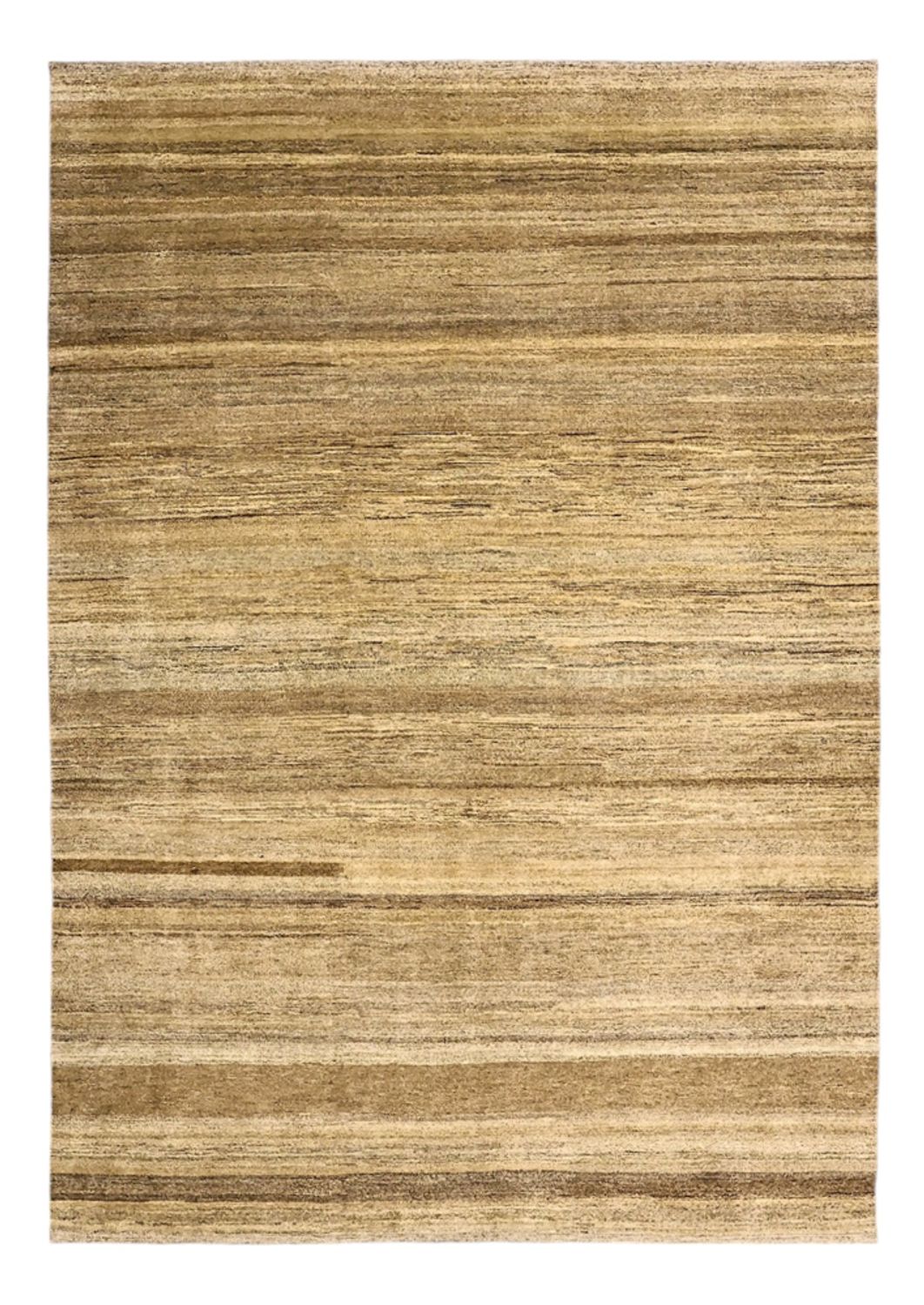 Alfombra Gabbeh - Loribaft Persa - 281 x 201 cm - beige oscuro