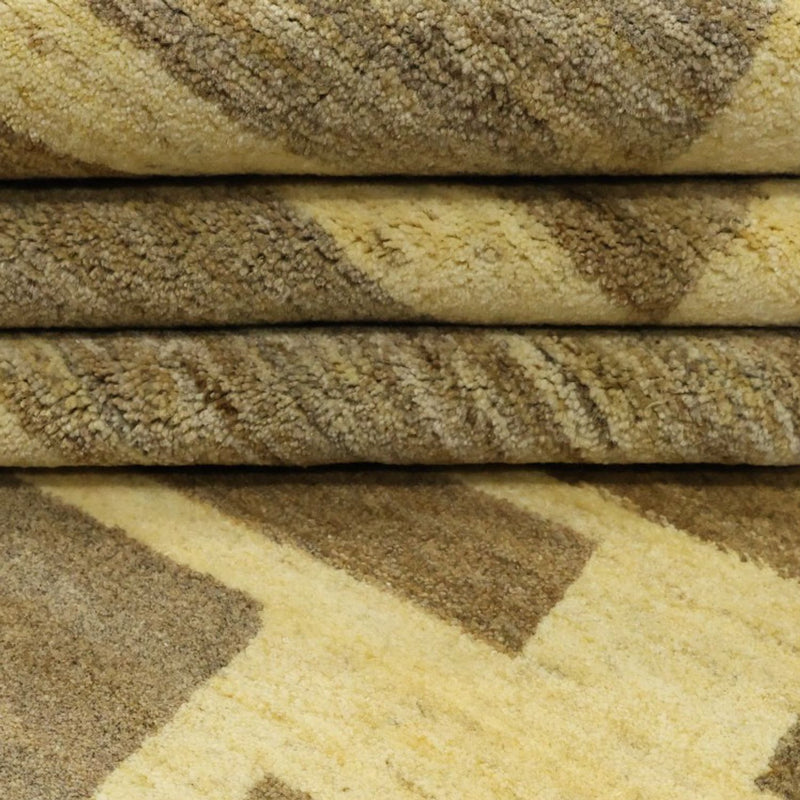 Alfombra Gabbeh - Loribaft Persa - 287 x 200 cm - beige claro