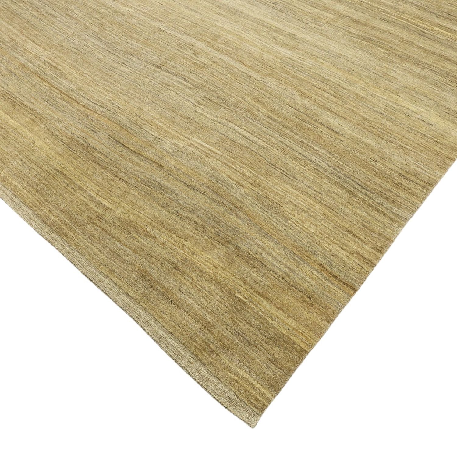 Alfombra Gabbeh - Loribaft Persa - 291 x 196 cm - beige oscuro