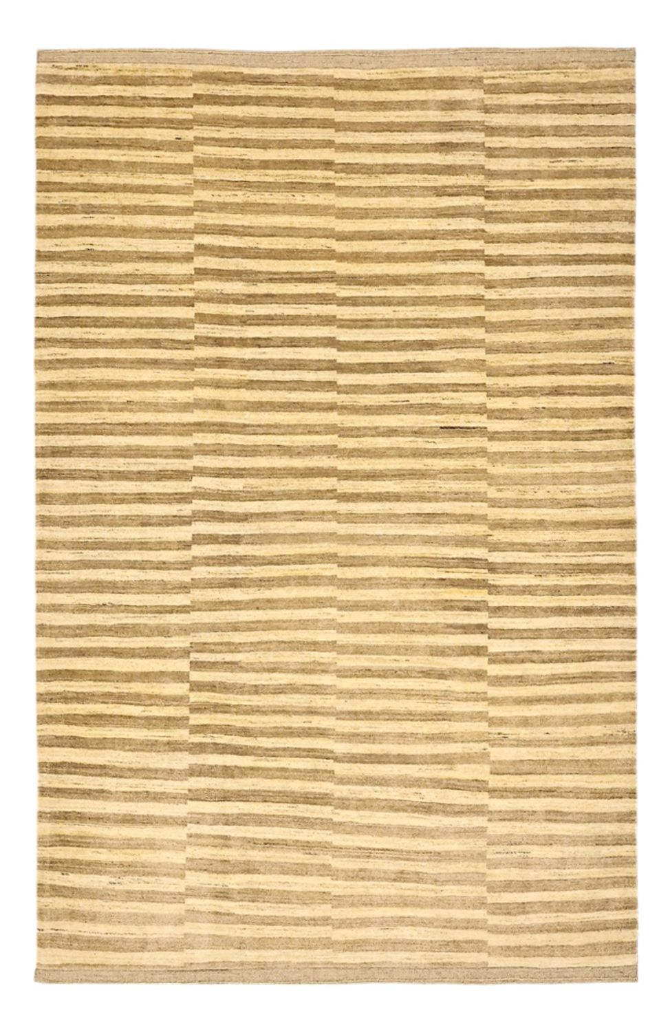 Alfombra Gabbeh - Loribaft Persa - 292 x 198 cm - beige claro