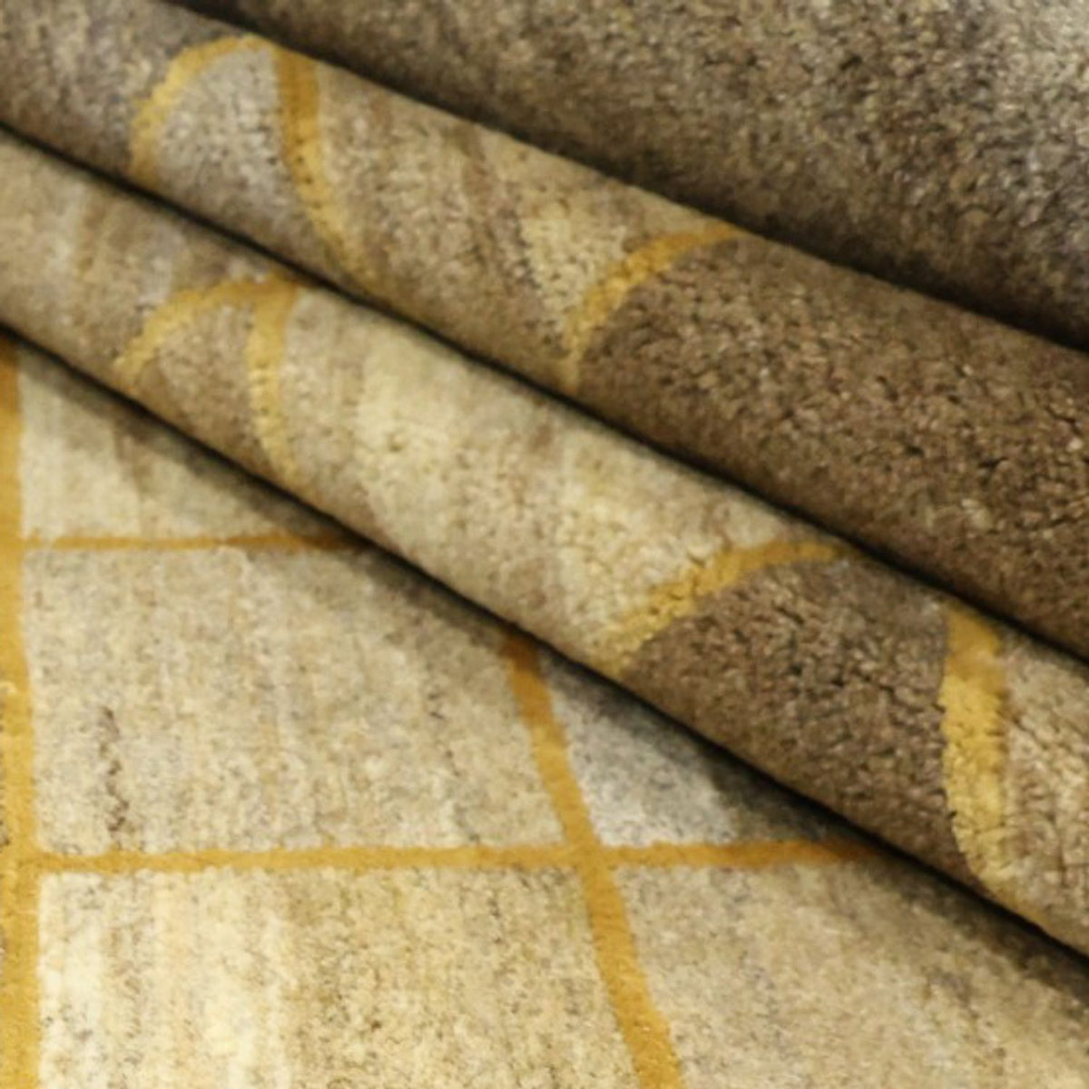 Alfombra Gabbeh - Loribaft Persa - 290 x 205 cm - beige oscuro