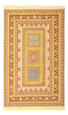 Alfombra Kelim - Oriental - 124 x 78 cm - beige claro