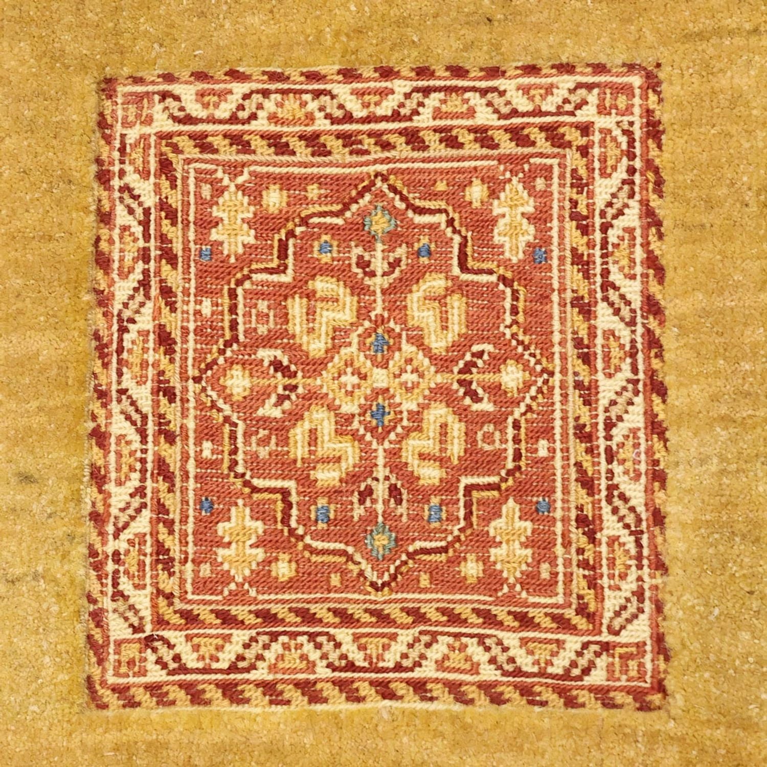 Alfombra Kelim - Oriental - 124 x 78 cm - beige claro