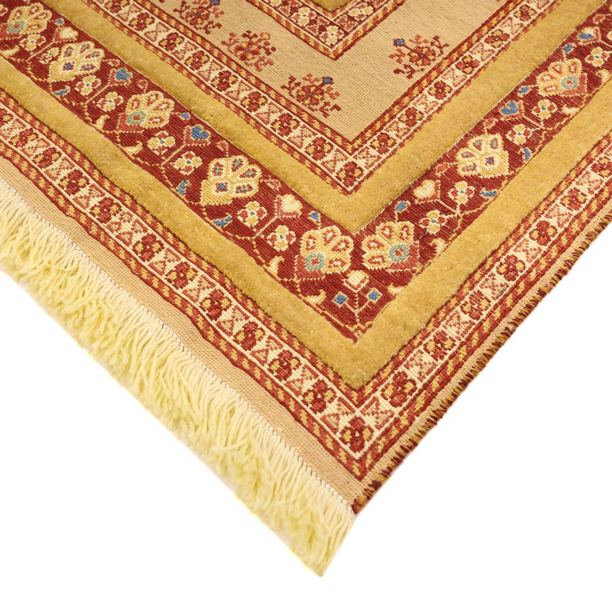Alfombra Kelim - Oriental - 124 x 78 cm - beige claro