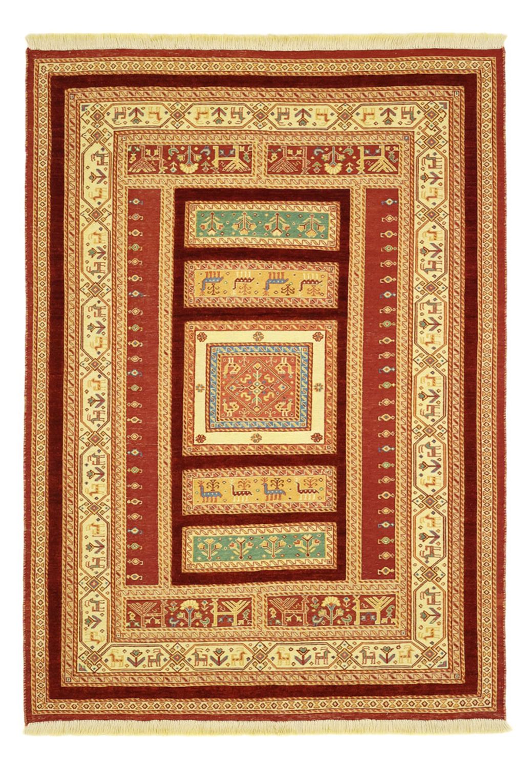 Alfombra Kelim - Oriental - 155 x 111 cm - multicolor