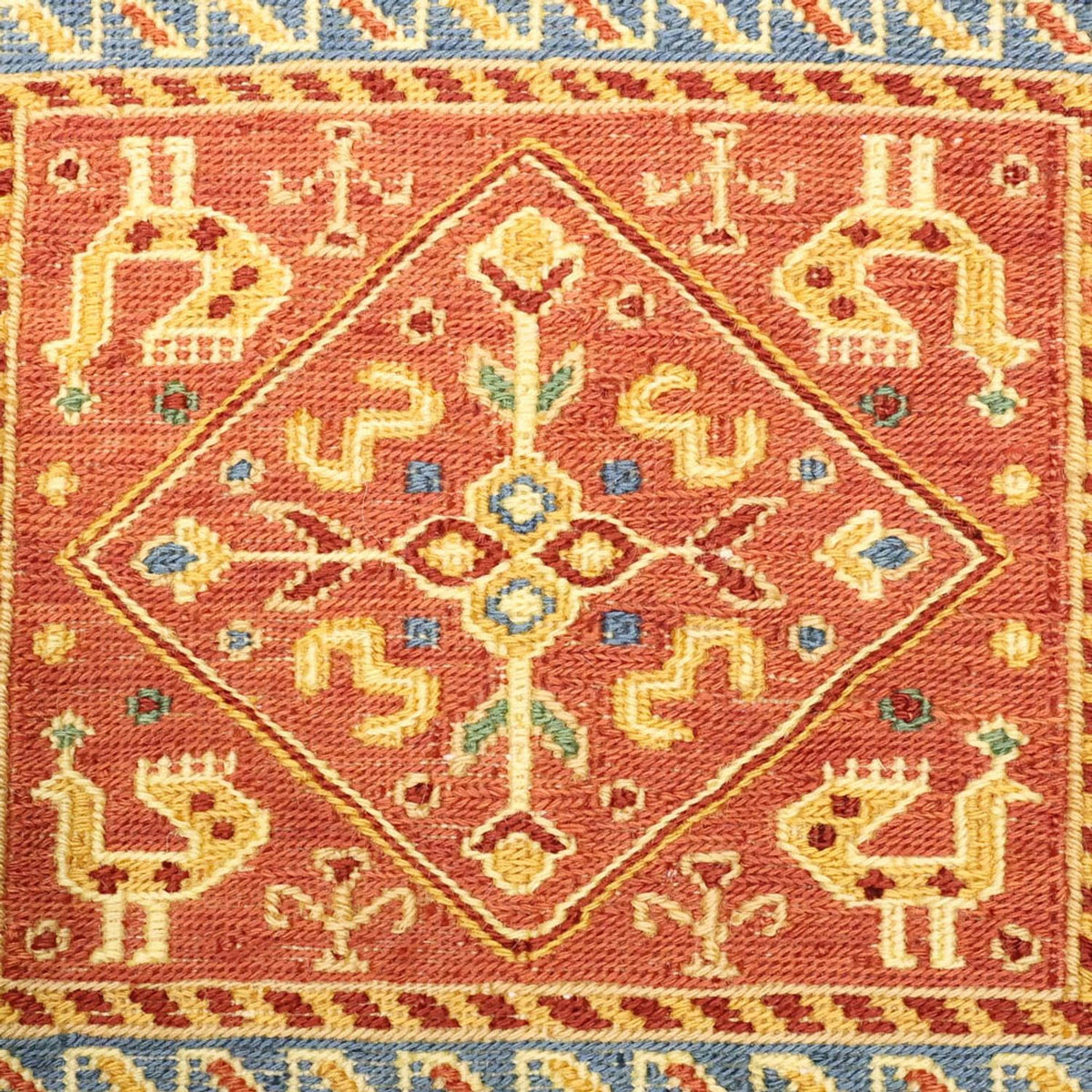 Alfombra Kelim - Oriental - 155 x 111 cm - multicolor