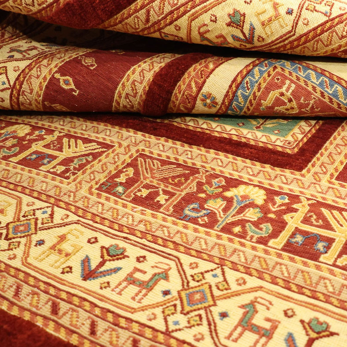 Alfombra Kelim - Oriental - 155 x 111 cm - multicolor