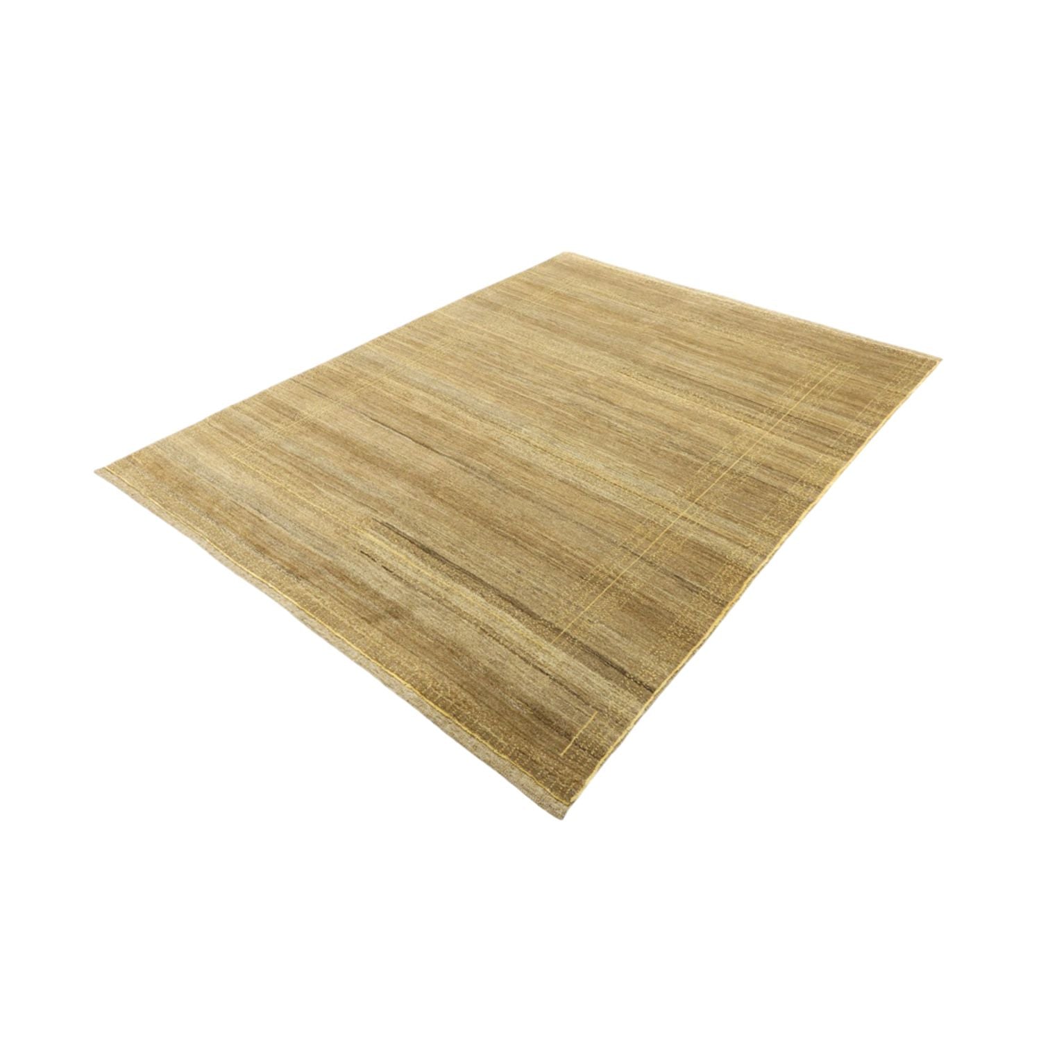 Alfombra Gabbeh - Loribaft Persa - 227 x 173 cm - beige oscuro