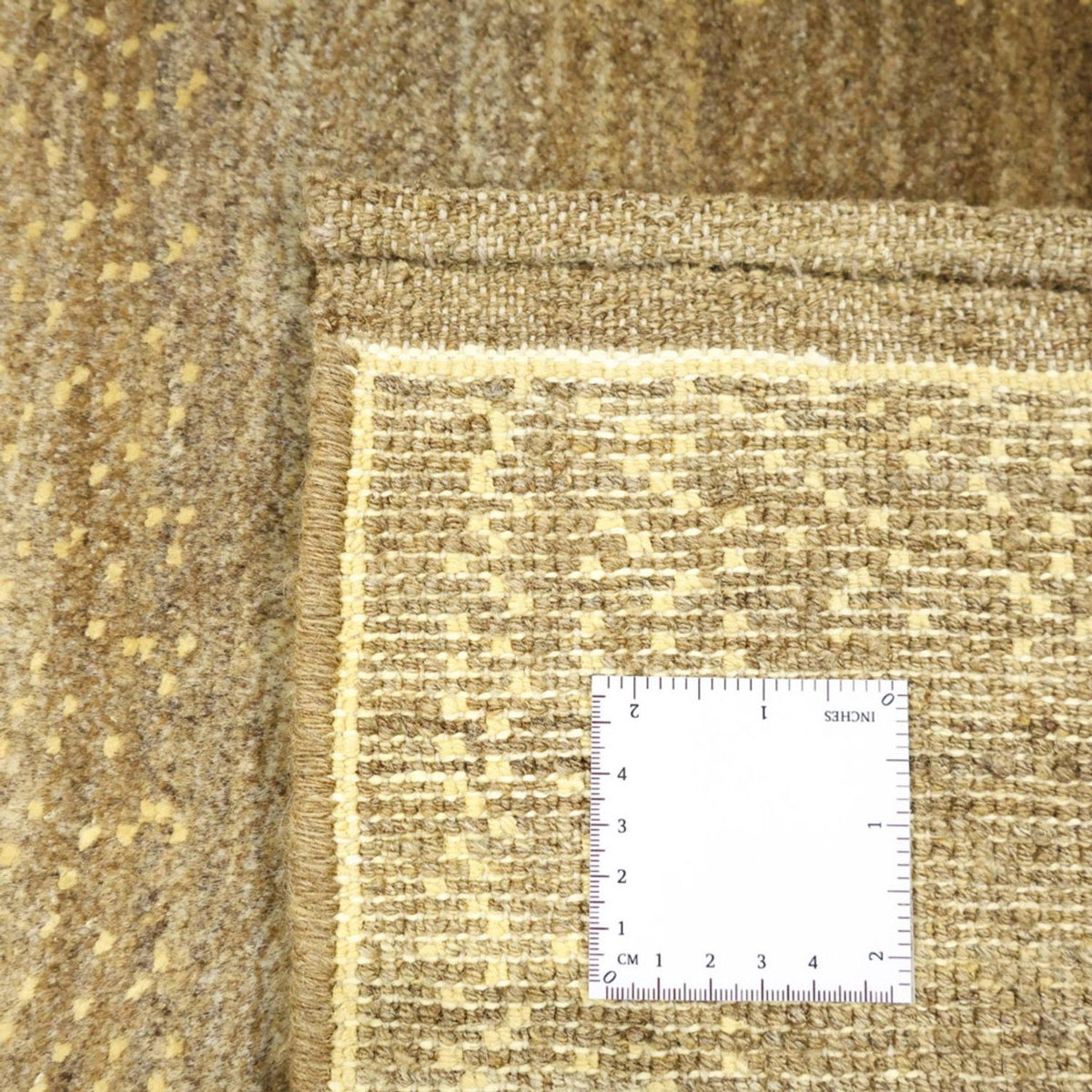 Alfombra Gabbeh - Loribaft Persa - 227 x 173 cm - beige oscuro