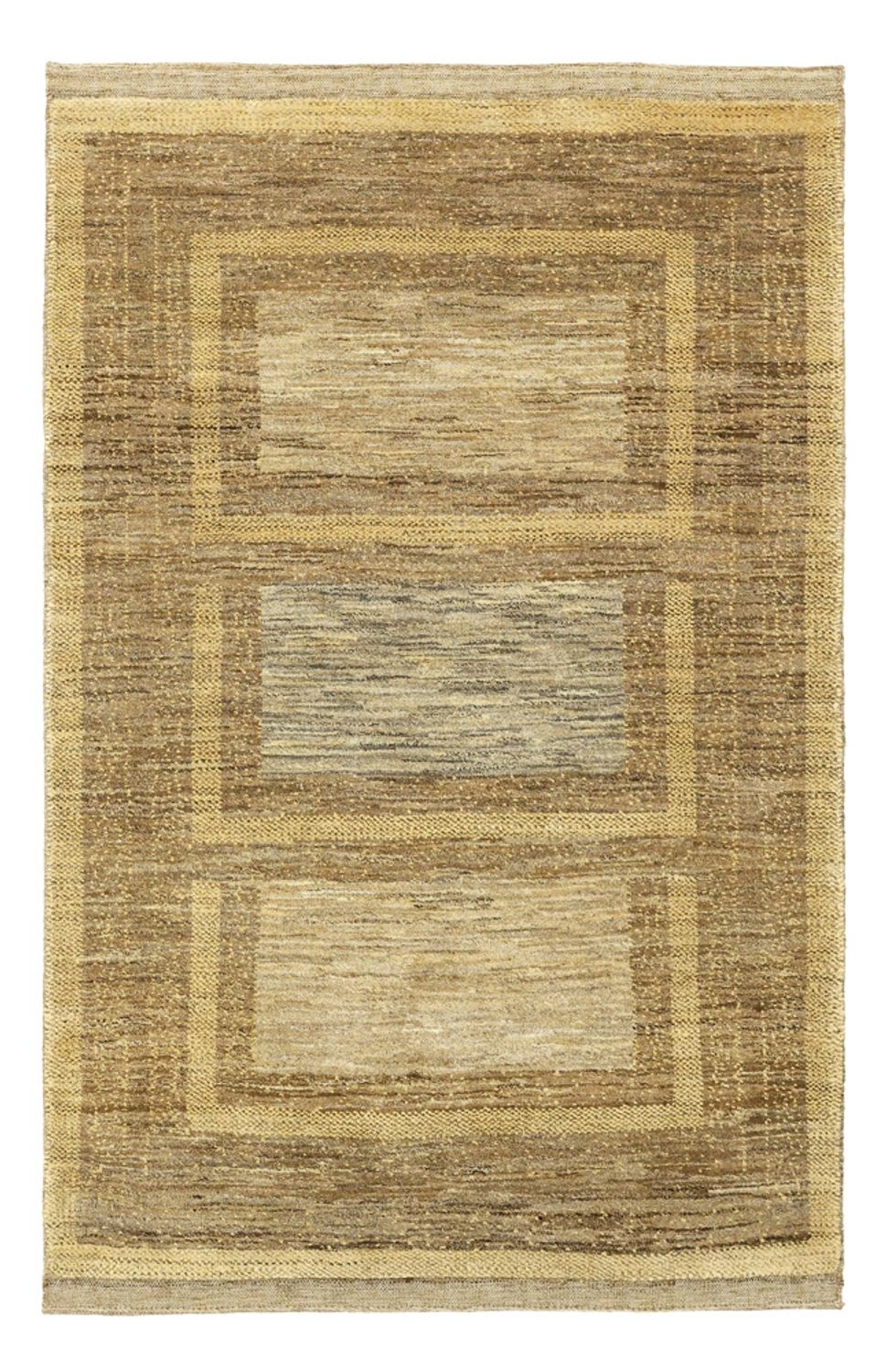 Alfombra Gabbeh - Loribaft Persa - 147 x 101 cm - arena