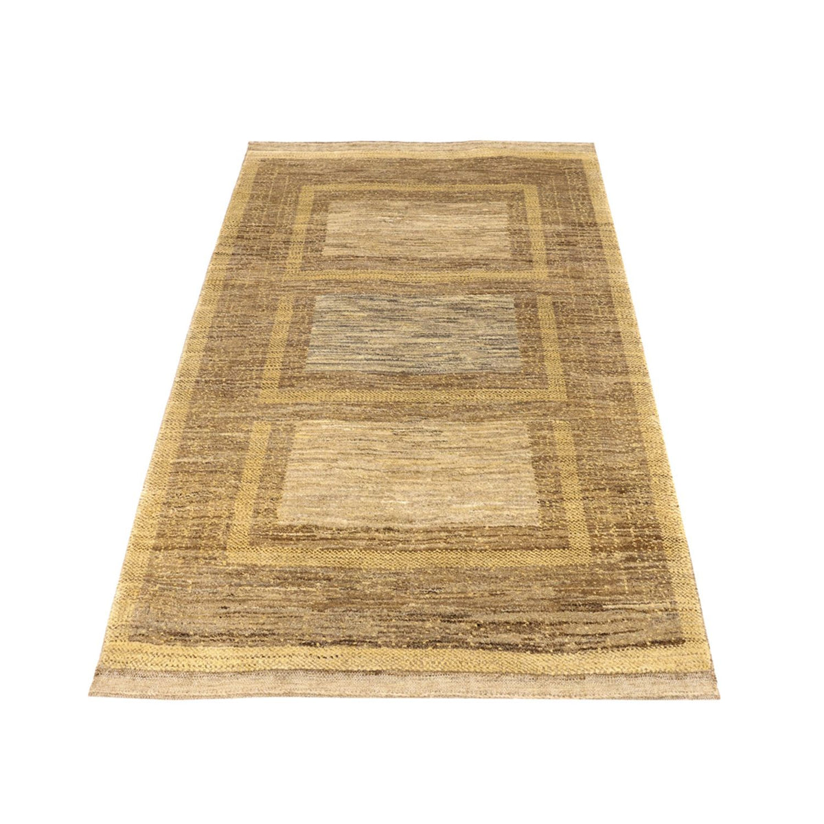 Alfombra Gabbeh - Loribaft Persa - 147 x 101 cm - arena