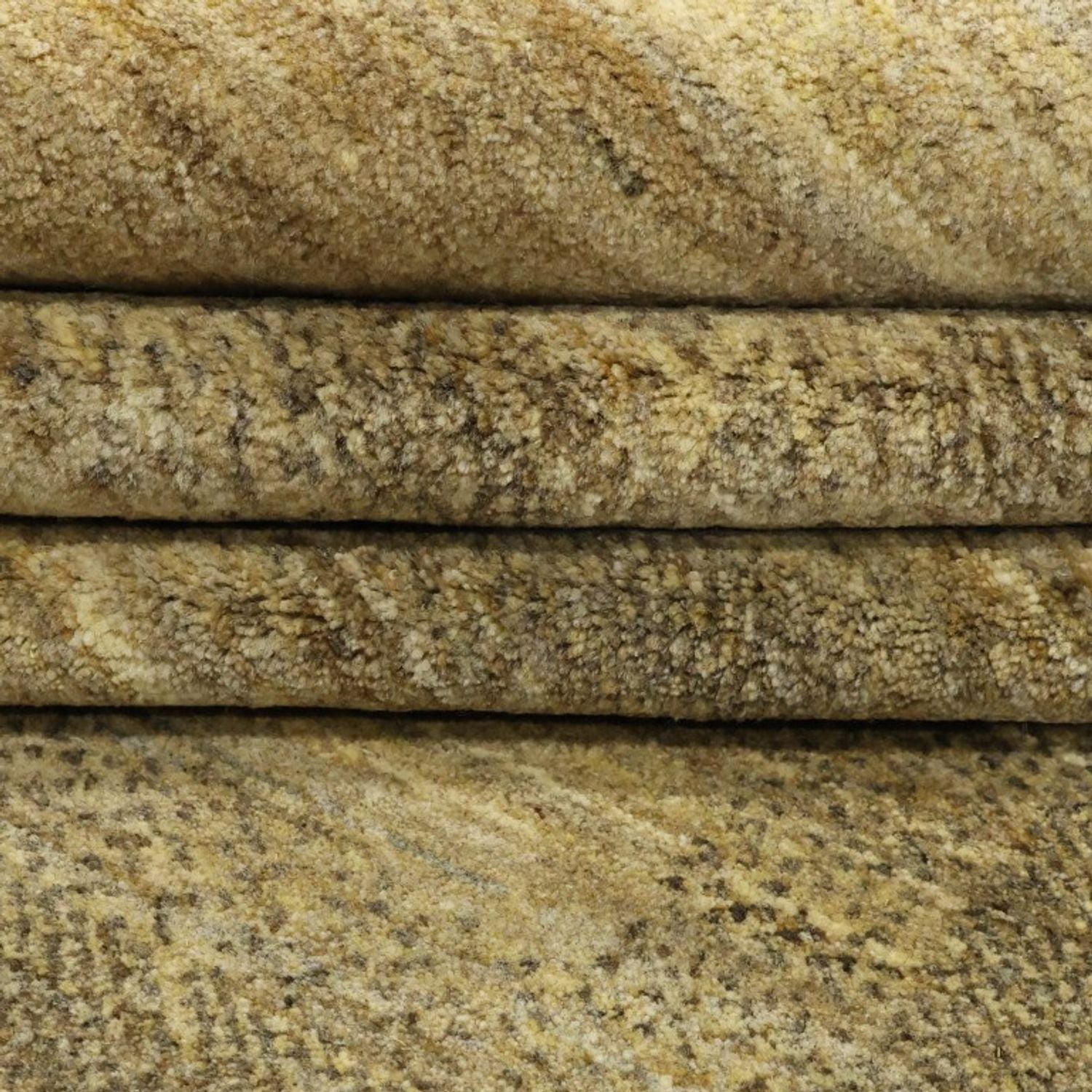 Alfombra Gabbeh - Loribaft Persa - 236 x 165 cm - beige oscuro