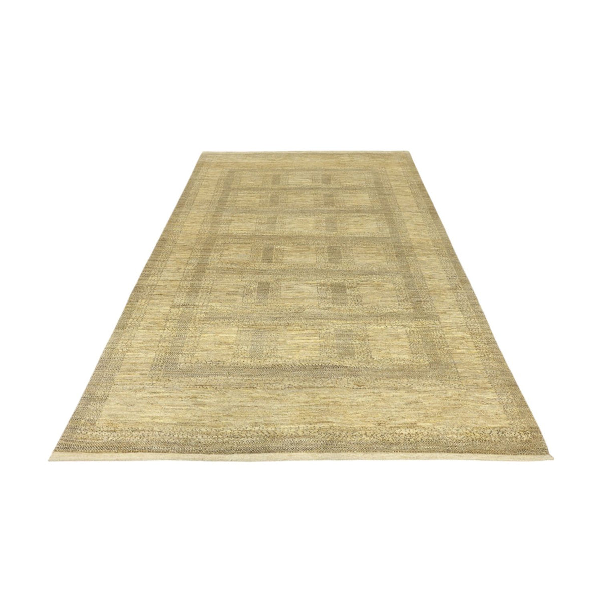 Alfombra Gabbeh - Loribaft Persa - 236 x 165 cm - beige oscuro