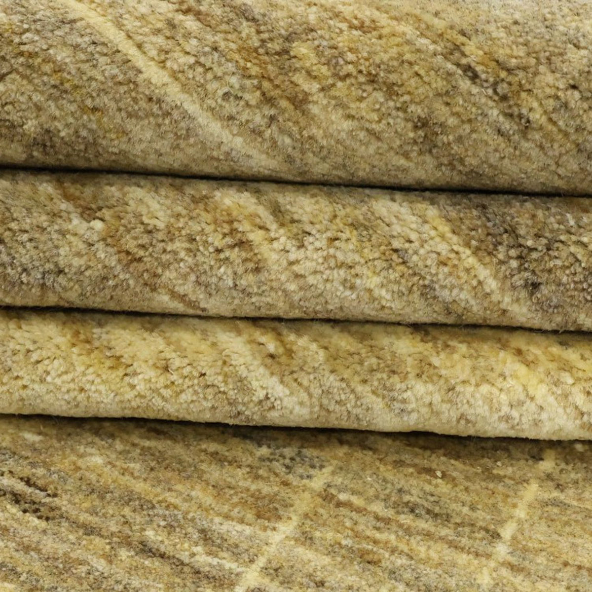 Alfombra Gabbeh - Loribaft Persa - 232 x 168 cm - beige oscuro