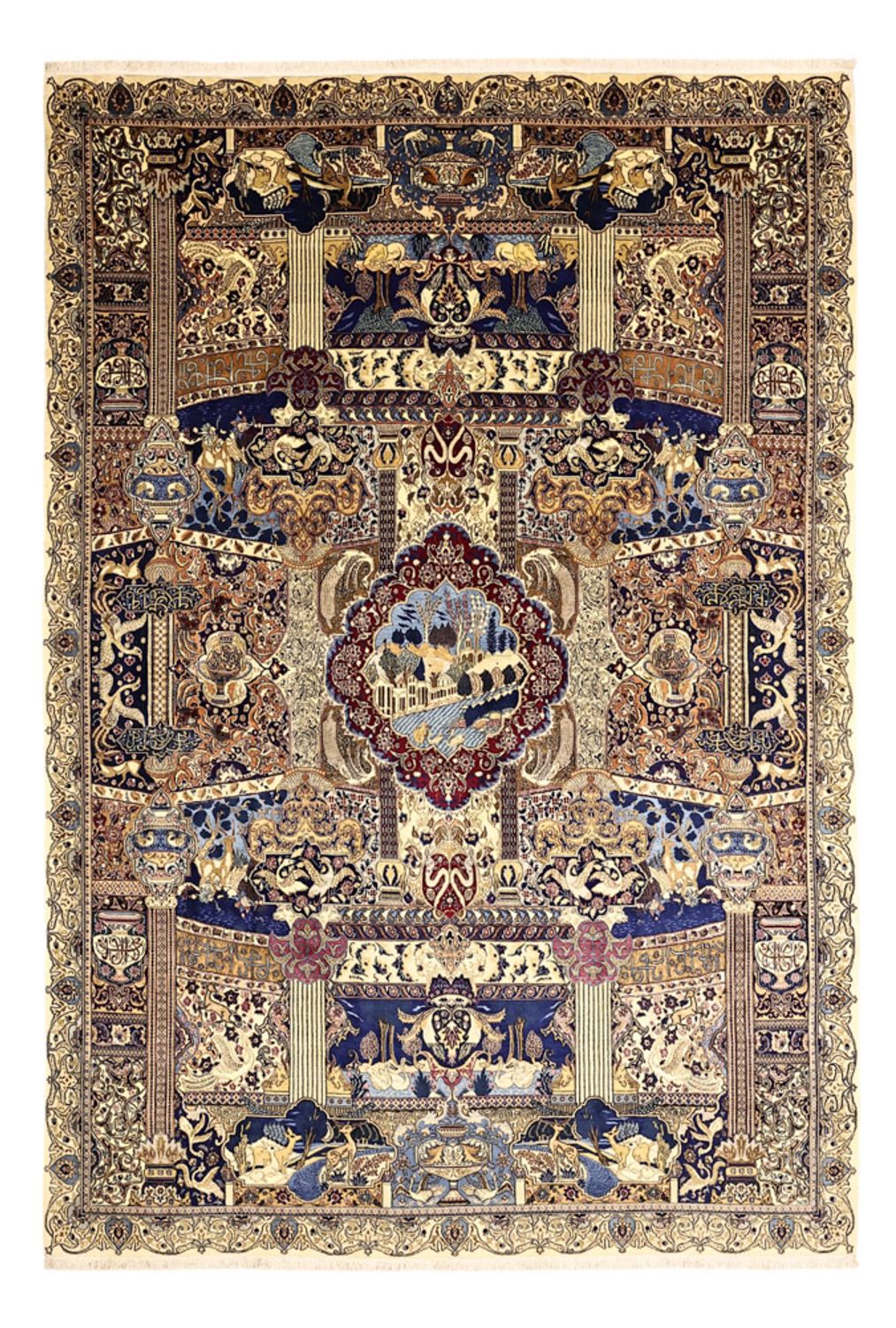 Alfombra persa - Clásica - 358 x 248 cm - multicolor