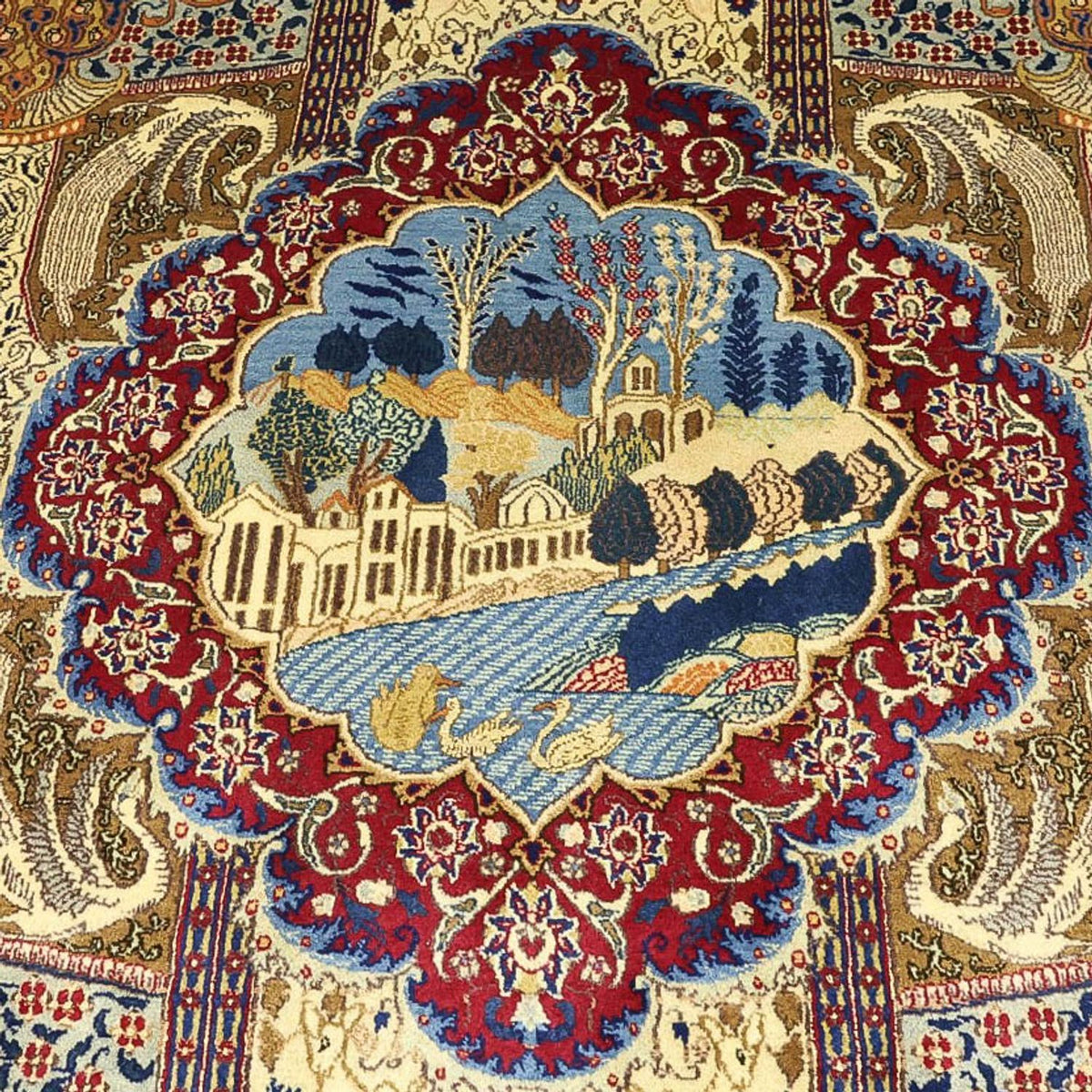 Alfombra persa - Clásica - 358 x 248 cm - multicolor