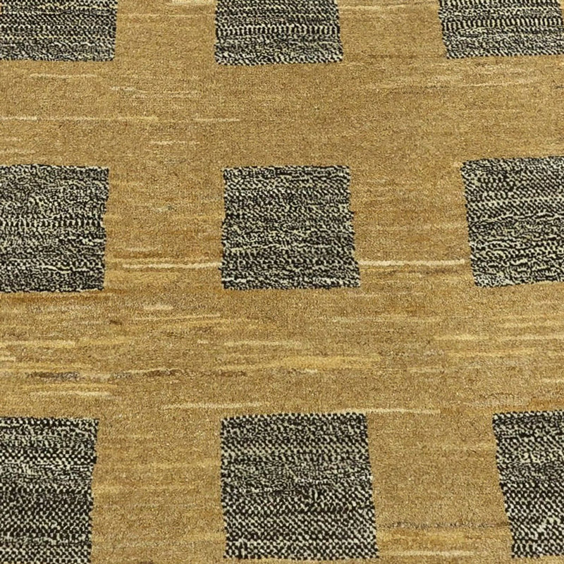 Alfombra Gabbeh - Loribaft Persa cuadrado  - 200 x 194 cm - beige oscuro